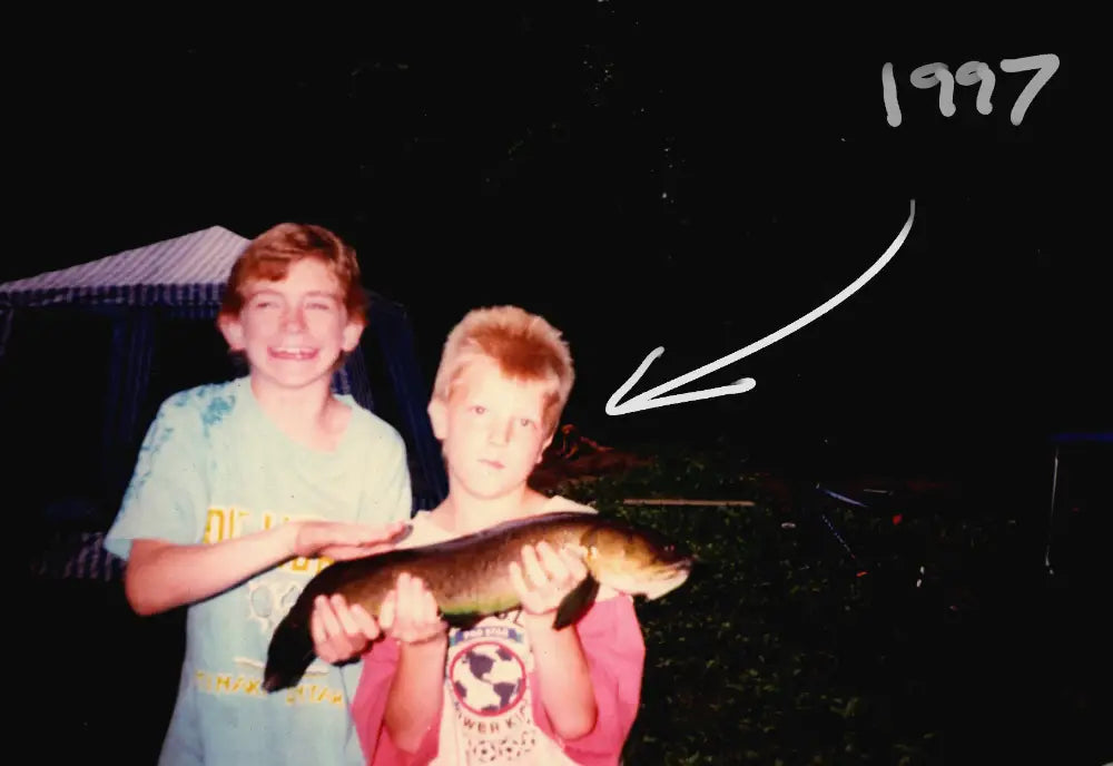 Danny as a kid in Grand Junction, Michigan, 1997